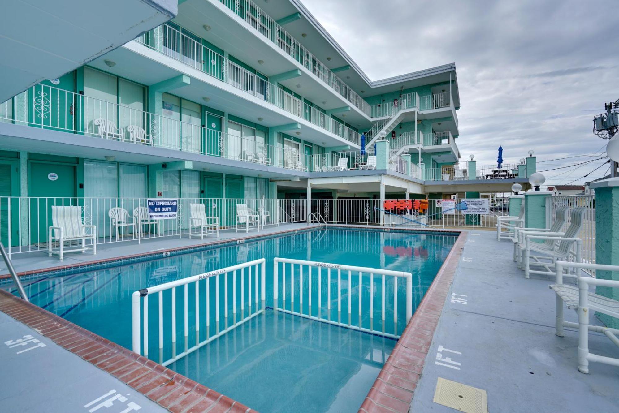 Cozy Oceanfront Condo With Pool And Beach Access! Wildwood Crest Exterior photo